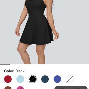 HALARA Active Black Mini Dress